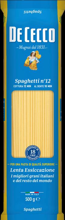 Immagine prodotto De Cecco Spaghetti n. 12 (500 g)