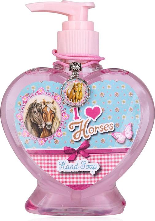 Actual product image Accentra Hand soap I LOVE HORSES (refill, 200 ml)
