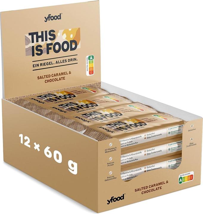 YFood Salted Caramel & Chocolate (12 pcs., 720 g)