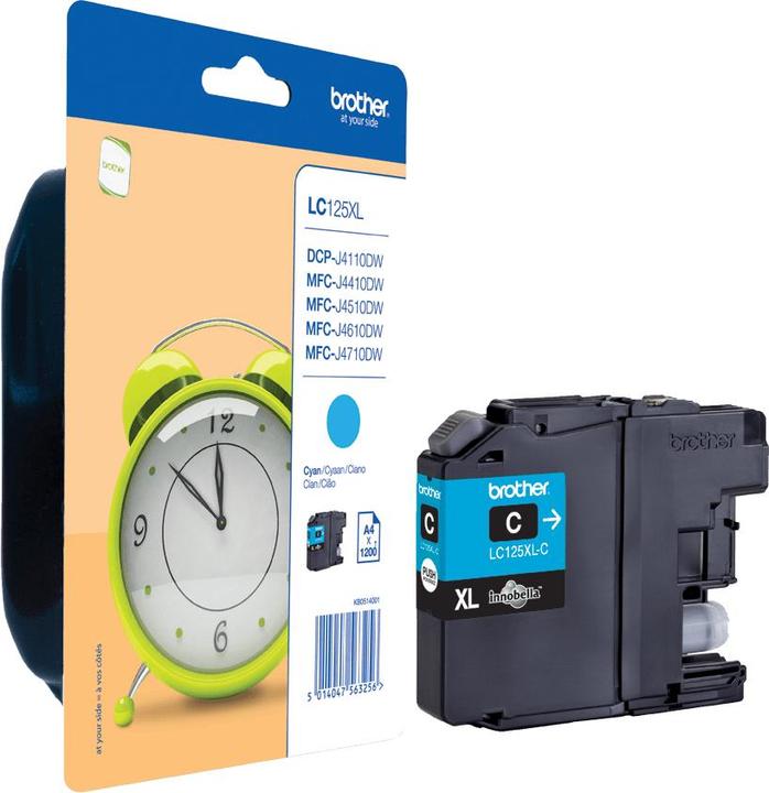Actual product image Brother LC125XLC - Very high yield - Cyan (C)