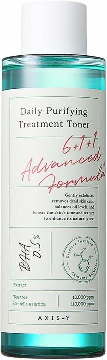 Immagine prodotto Axis-Y Tonico di trattamento purificante quotidiano Tonico detergente 200ml (Acqua tonica, 200 ml)