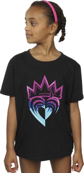 Immagine prodotto Disney Descendants Pink Crown Maglietta Ragazze (128)