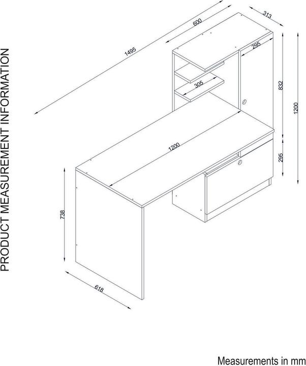 Actual product image Kalune Design Cannon (150 x 120 x 62 cm)