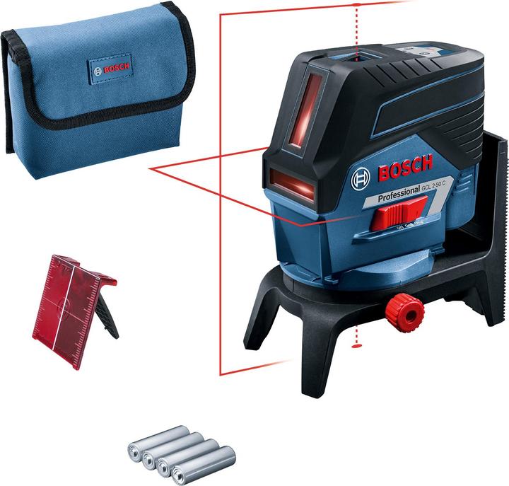 1 x Schutztasche, 1 x Laserzieltafel, 1 x Drehhalter