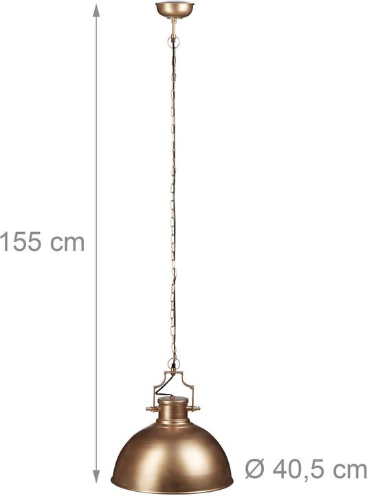 Immagine prodotto Relaxdays Lampada a sospensione (E27)