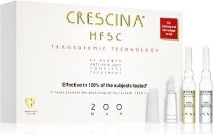 Immagine prodotto Crescina Cura per la crescita dei capelli e contro la caduta dei capelli per uomini Grado transdermico 200 (70 ml)