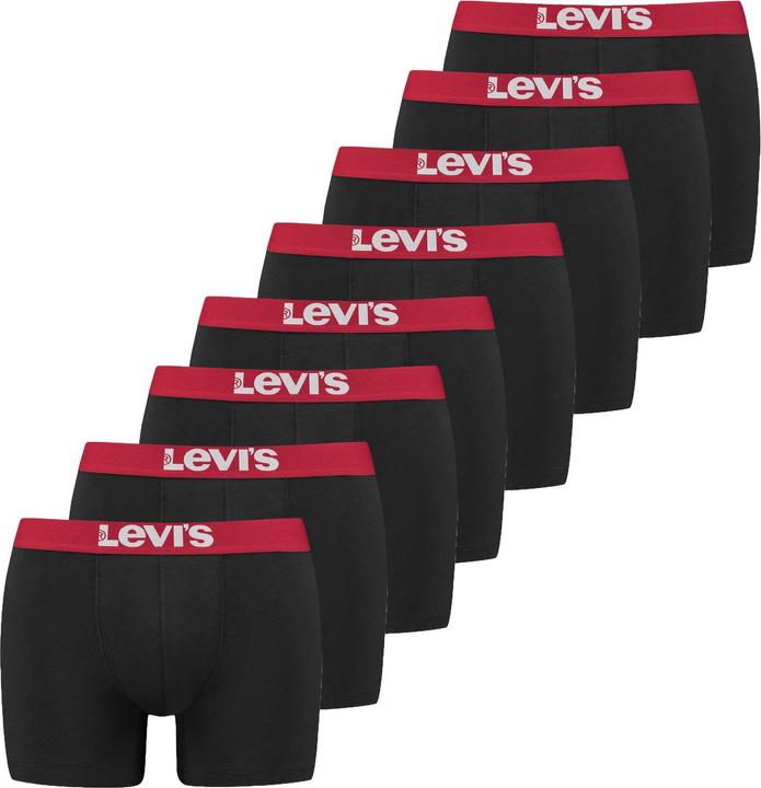 Image du produit Levis Caleçon Casual Stretch SOLID BASIC BOXER BRIEF ORG CO 4P ECOM (M, paquet de 8)
