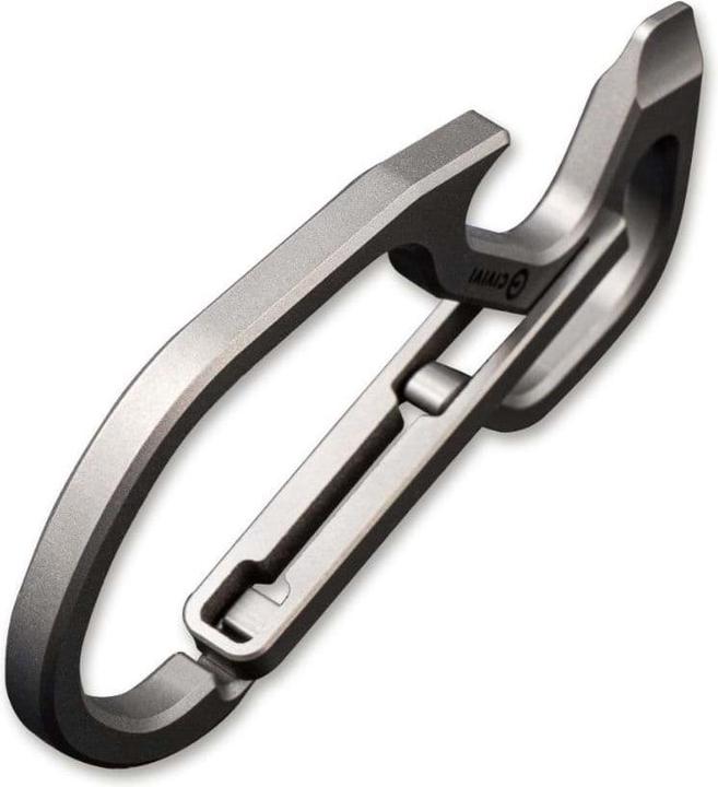 Actual product image Civivi Click Titanium Gray