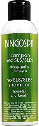 Produktbild BingoSpa SLS/SLES-Free Shampoo for Sensitive Scalp or Hair with Keratin and Horsetail 100ml (100 ml, Flüssiges Shampoo)
