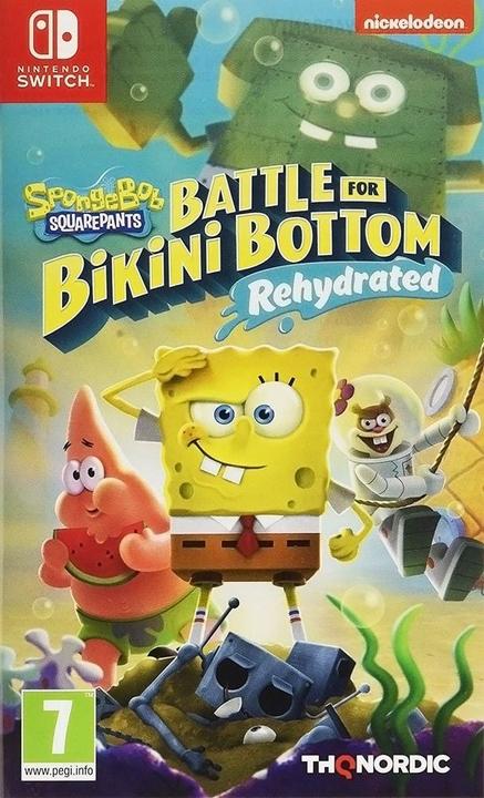 Image du produit THQ Bob l'éponge : bataille pour le fond de bikini réhydraté (Switch, Multilingue)