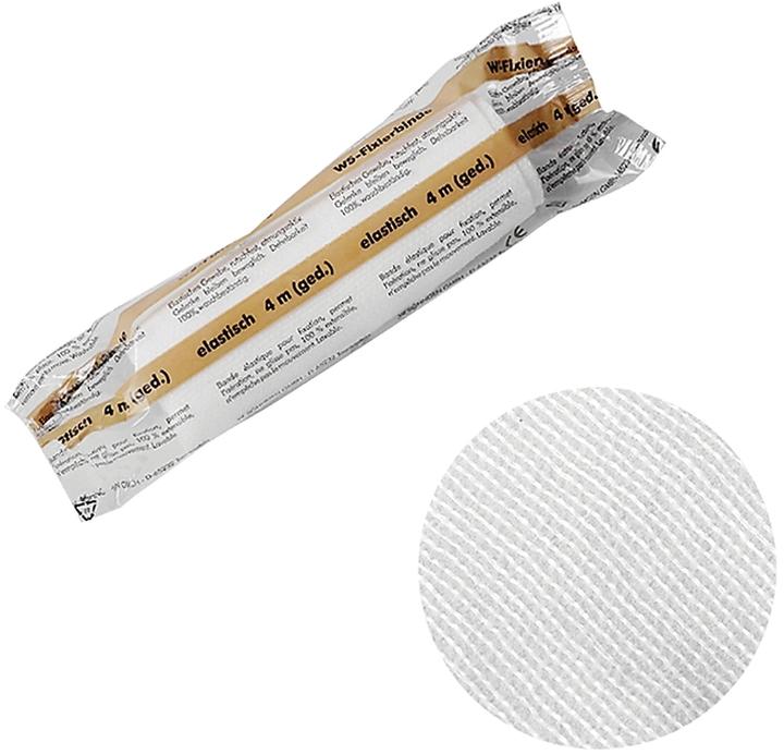 Actual product image Söhngen Elastic fixation bandage 4mx4cm, white, single