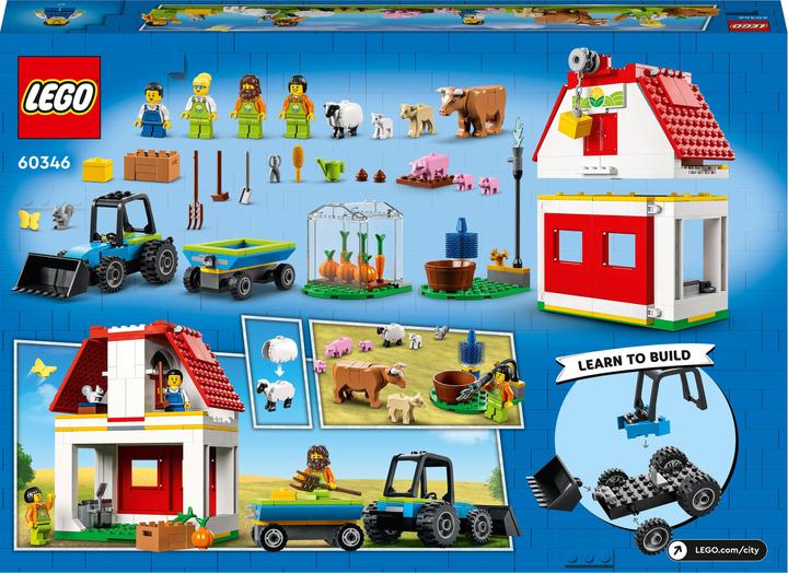 Immagine prodotto LEGO Fattoria con animali (60346, LEGO City)