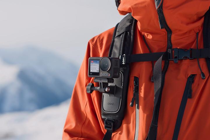 Image du produit DJI Osmo Action - Support de sangle pour sac à dos (Osmo Action 3, Osmo Action 4, Action Osmo)