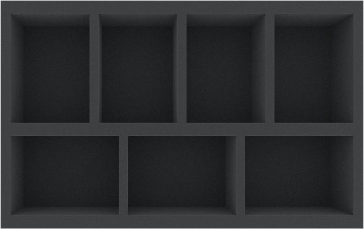 Produktbild Feldherr DS100A001 - Schaumstoffeinlage für Funko POP! - 7 Figuren im Karton (Schaumstoff)