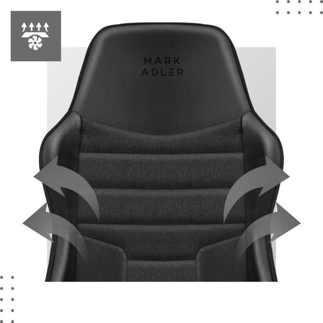 Actual product image Mark Adler Office Chair BOSS 4.2 BLACK
