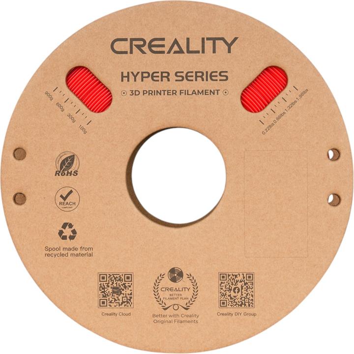 Immagine prodotto Creality Ipervelocità (PLA, 1.75 mm, 1000 g, Rosso)