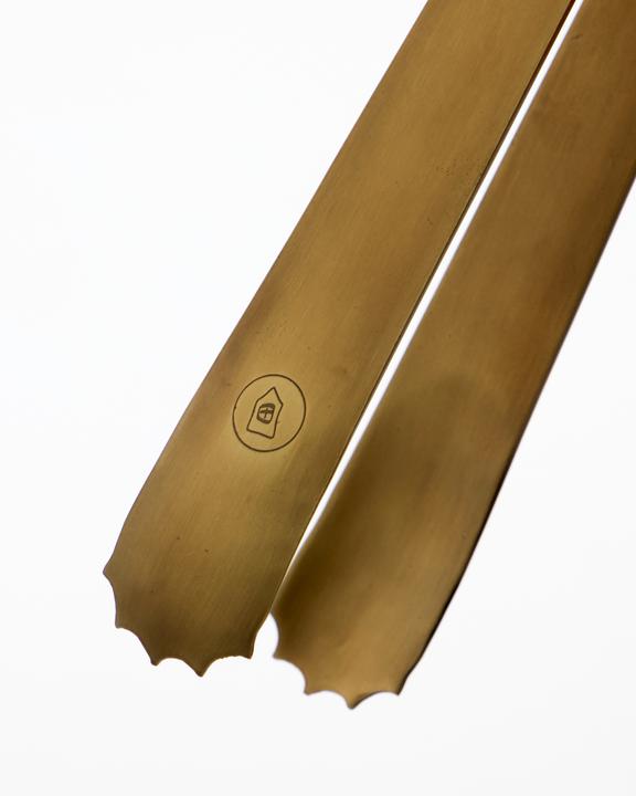 Actual product image House Doctor Ice cube tong, HDBaar, antique brass finish (Ice scoop + ice tongs)