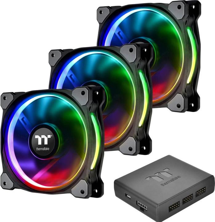 Actual product image Thermaltake Riing Plus 12 (120 mm, 3 x)