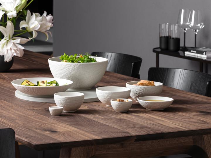 Produktbild Villeroy & Boch Manufacture Rock blanc Salatschüssel 24cm (24 cm, 2.40 l, 1 x)