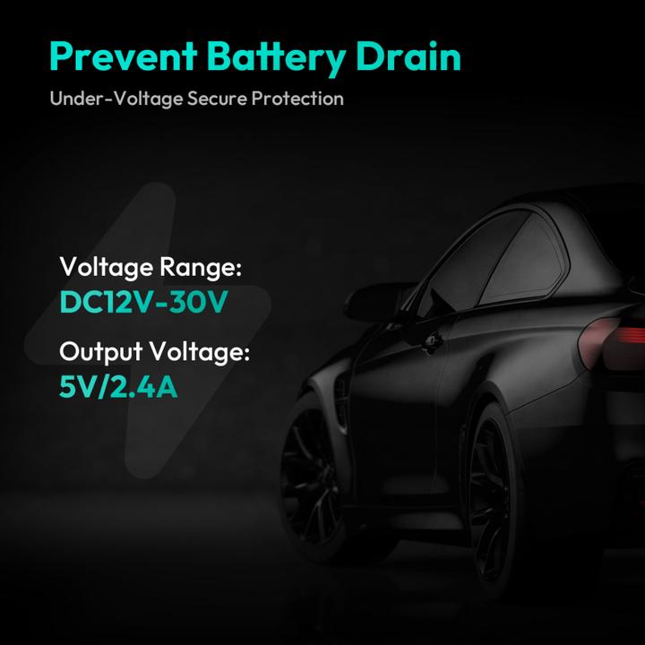 Image du produit Botslab pour Dash Cam G500H Pro / V9H / HK50, noir