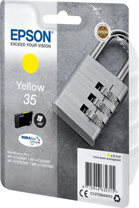 Productafbeelding Epson 35 DuraBrite Ultra (Y)