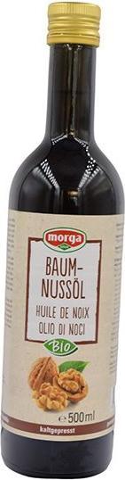 Produktbild Morga Baumnussöl kaltgepresst Bio (500 ml)