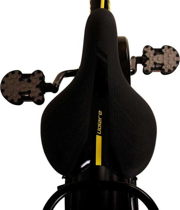 Image du produit Volare Vélo enfant Thombike - Garçons - 18 pouces - noir-jaune - freins à deux mains (18")