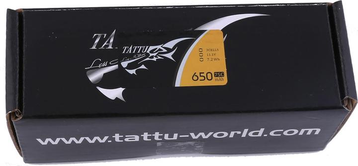 Actual product image Tattu RC Battery LiPo 650 mAh 11.1 V 75C (11.10 V, 650 mAh)