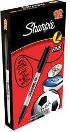 Immagine prodotto Sharpie Feiner Permanentmarker (Nero, 1 mm, 1 x)