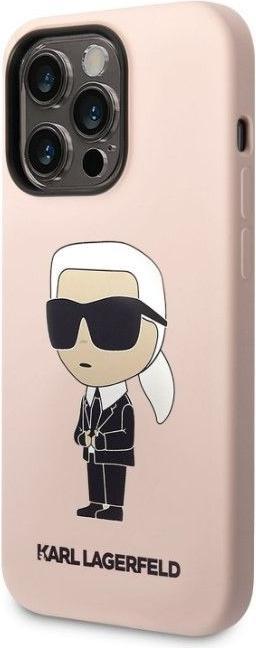 Actual product image Karl Lagerfeld iPhone 14 Pro Max Liquid Silicone Ikonik NFT Case (Apple iPhone 14 Pro Max)