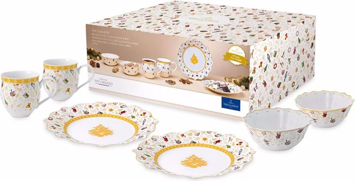 Actual product image Villeroy & Boch Breakfast set for 2 Jubiedition, 6 pieces Toy's Delight (6 Piece)