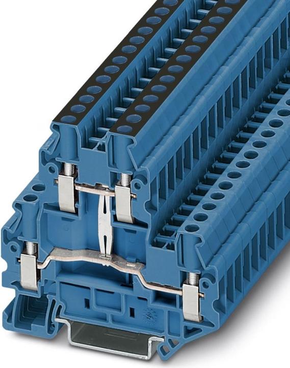 Actual product image Phoenix Contact Feed-through terminal block UTTB 4-PV BU Blue 50 pcs.