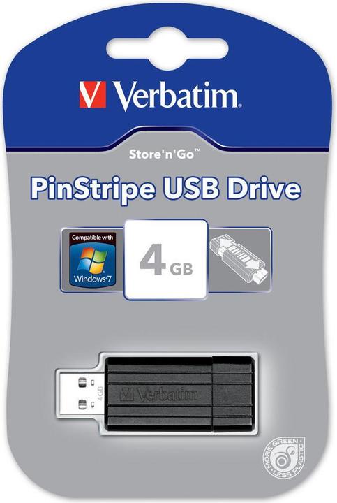 Produktbild Verbatim PinStripe (4 GB, USB-A)