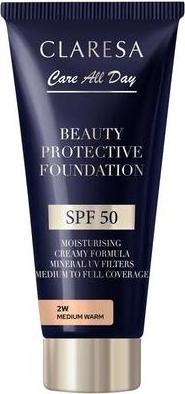 Actual product image Physicians Formula Claresa Beauty Protective Foundation Moisturizing Foundation With Spf50 2w Medium Warm 30ml