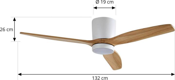Actual product image Lucande Faipari (47 dB)
