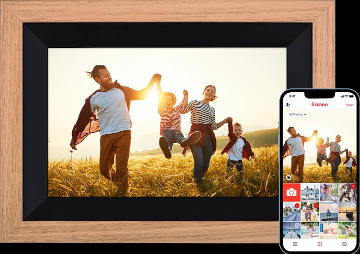Produktbild Rollei Smart Frame WiFi 105 Wooden Bl (10.10", 1920 x 1200 Pixel)