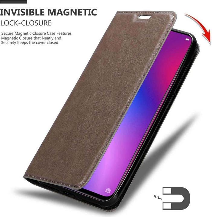 Produktbild Cadorabo Book Invisible Magnet Cover (Oppo R17)