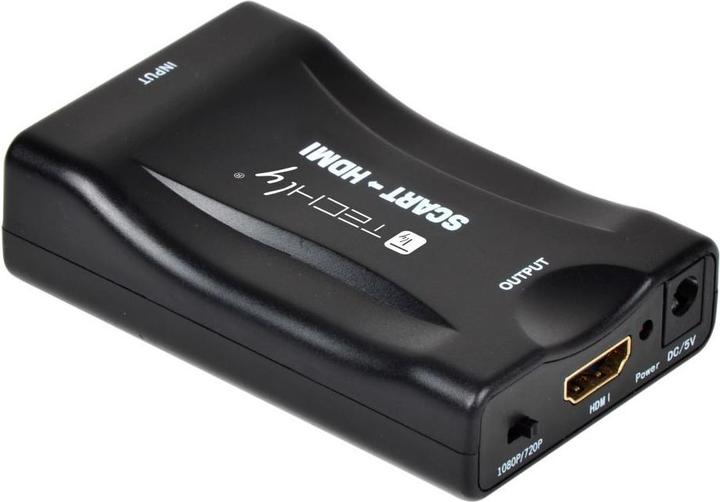Techly Compact Converter SCART to HDMI (0.06 m)