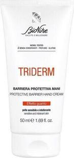 Actual product image BioNike Triderm Protective Hand Cream Moisturises and Protects 50ml (50 ml)