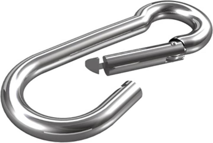 Dörner + Helmer 4915104 Karabinerhaken Edelstahl A2 10 mm x 100 mm 1 St.