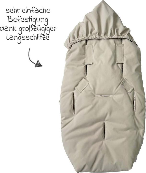 Produktbild Kaiser Fusssäcke für Babyschalen & Babywannen Daunen-Fusssack Little Dowwny für Babyschalen
