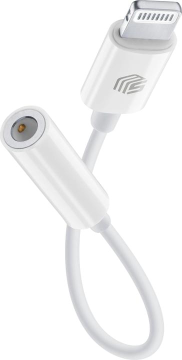 Produktbild Music Sound Cellularline MFI Audio Adapter Kabel Lightning zu 3,5mm Klinkenanschluss White (Lightning, 3.5mm Klinke)