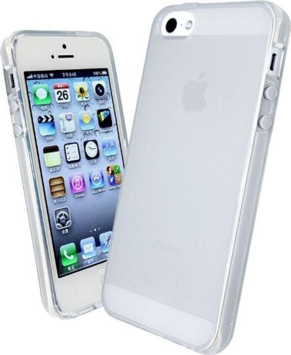 Actual product image Screenguard Apple iPhone 5/5S/SE Flexible TPU Clear Case (Apple iPhone 5)
