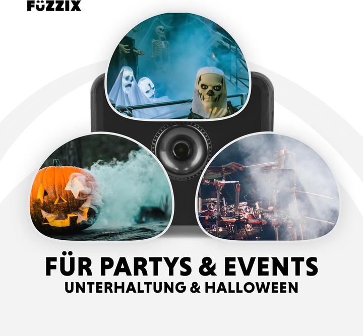 Image du produit Fuzzix Mini Nebelmaschine mit Fernbedienung