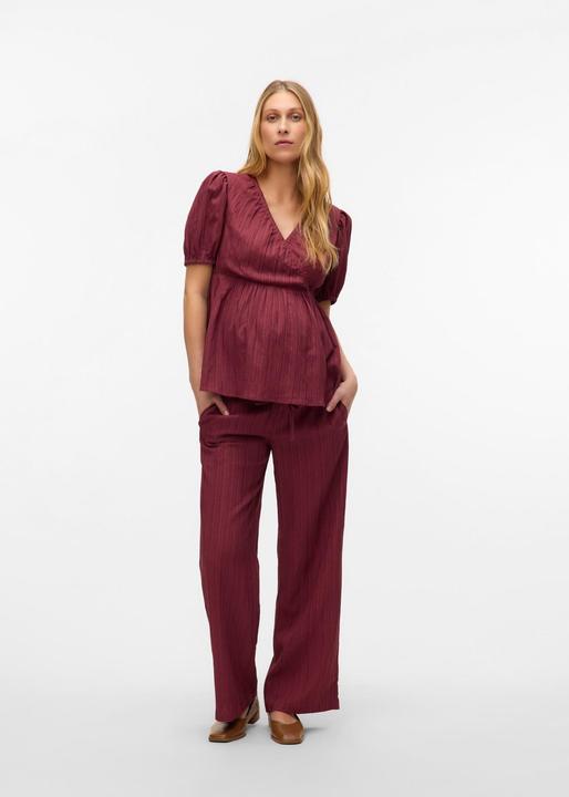 Actual product image Mamalicious Normal geschnitten Rundhals Top Bluse (XXL)