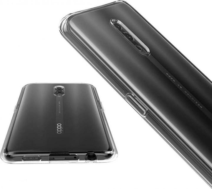 Actual product image Screenguard Oppo Reno Flexible TPU Clear Case (Oppo Reno Z)