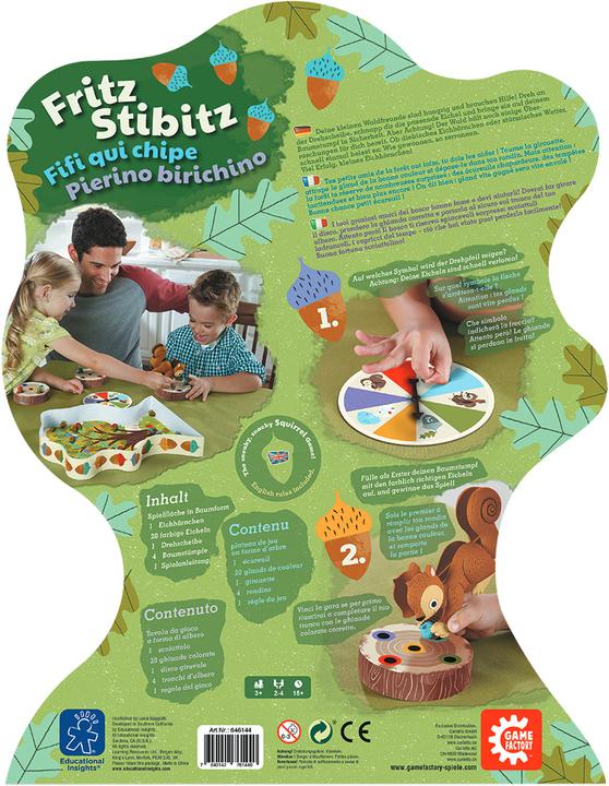 Produktbild Game Factory Fritz Stibitz (Deutsch, Englisch, Französisch, Italienisch)