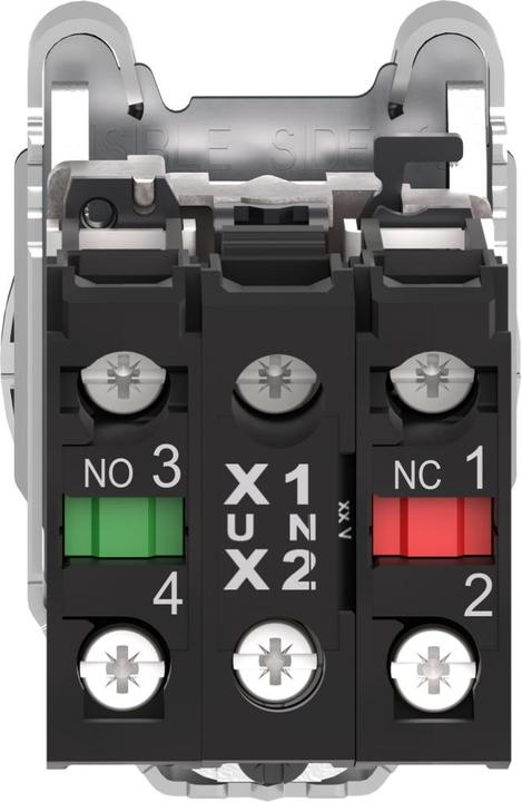 Produktbild Schneider Electric XB4FW36M5 Leuchtdrucktaster 30mm 1OE+1S blau 230V
