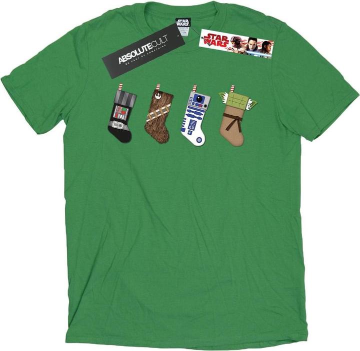 Star Wars Christmas Stockings TShirt (XL)