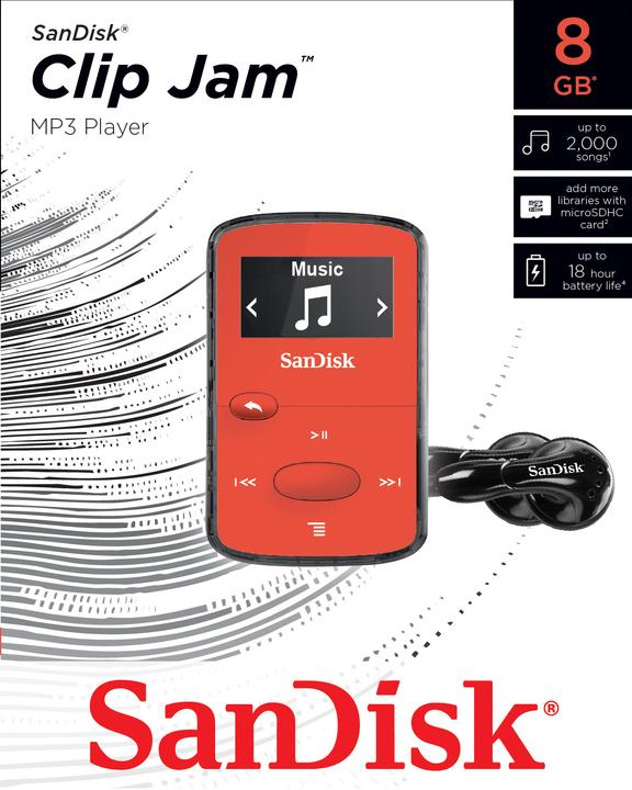 Image du produit SanDisk Clip JAM New (8 Go)
